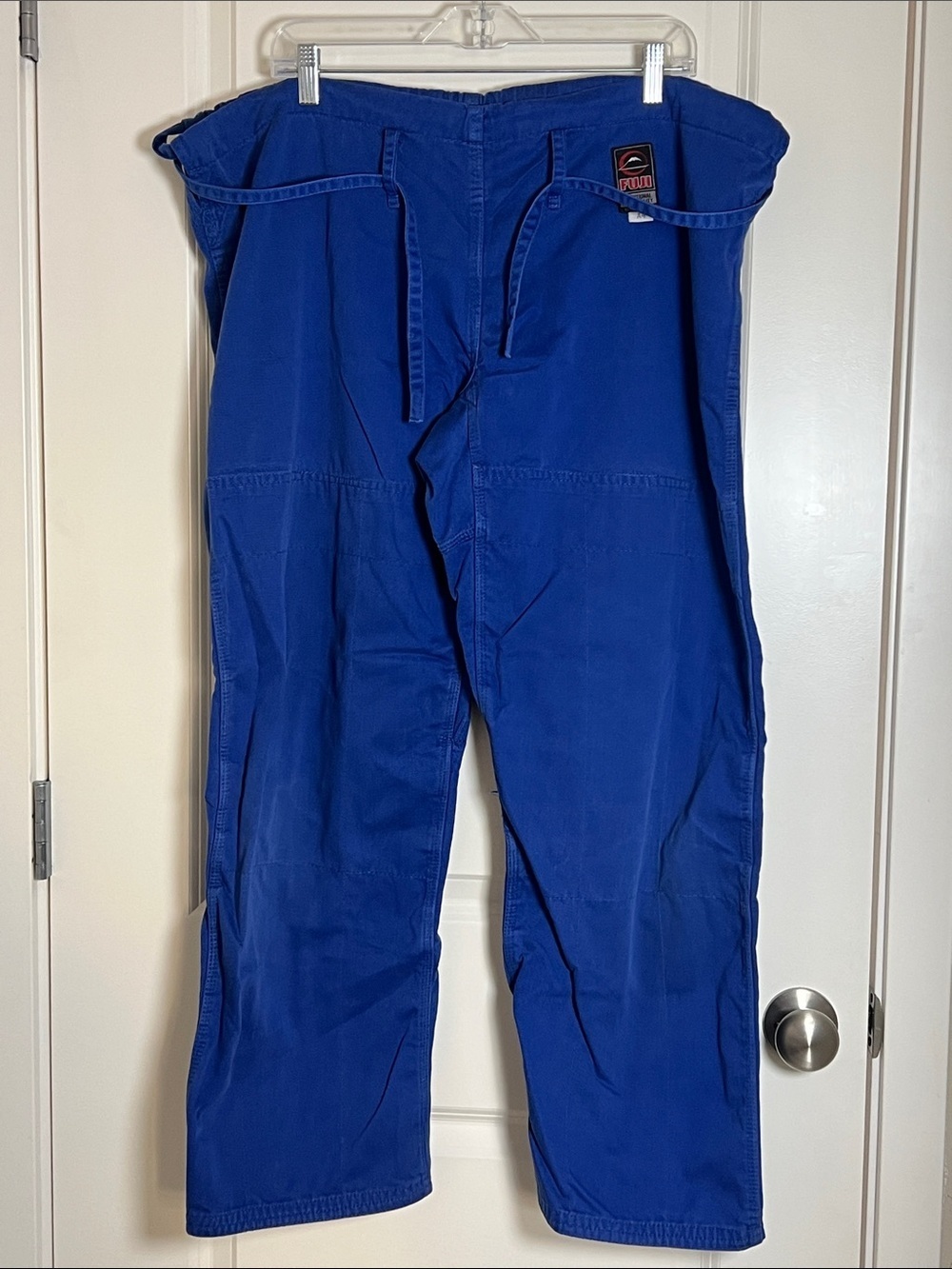 FUJI Jiu-Jitsu Pants A4 / XL Royal Blue with drawstring - Picture 4 of 4
